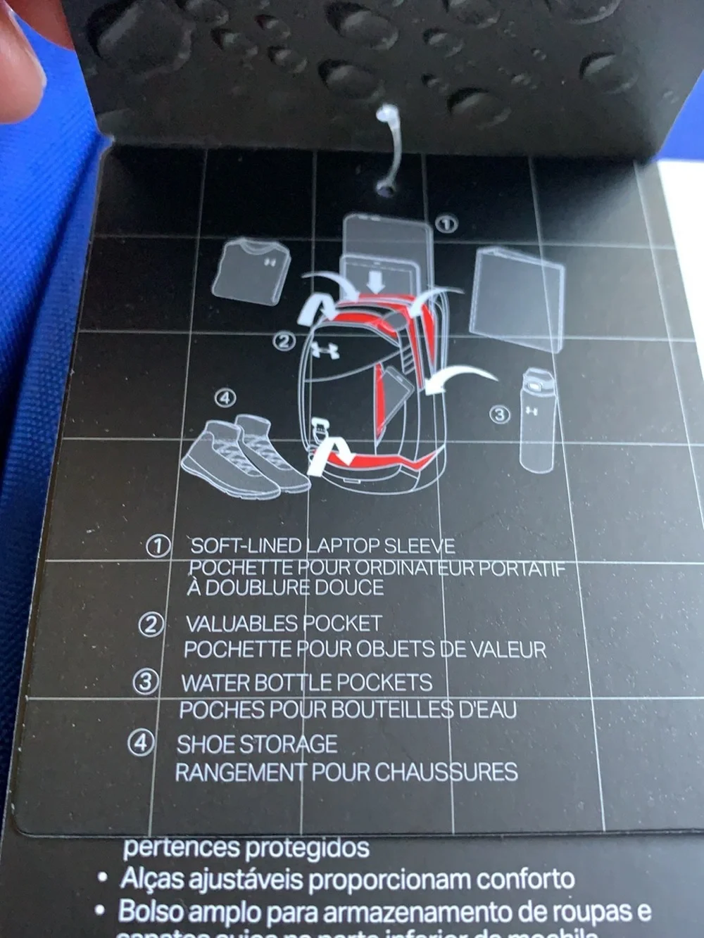 NWT UA Hustle 4.0 Storm Backpack  Water Repellent, School, Work, for Laptop